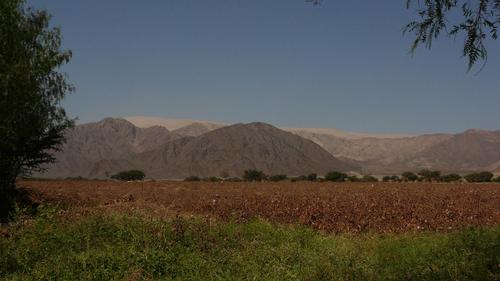 Nazca_13_la_grande_dune_2700_m_et_champ_